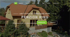 Desktop Screenshot of penzionking.cz